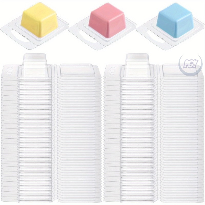 Candle Supplies Storage - 20/50 قطعة قوالب تذوب الشمع البلاستيكية