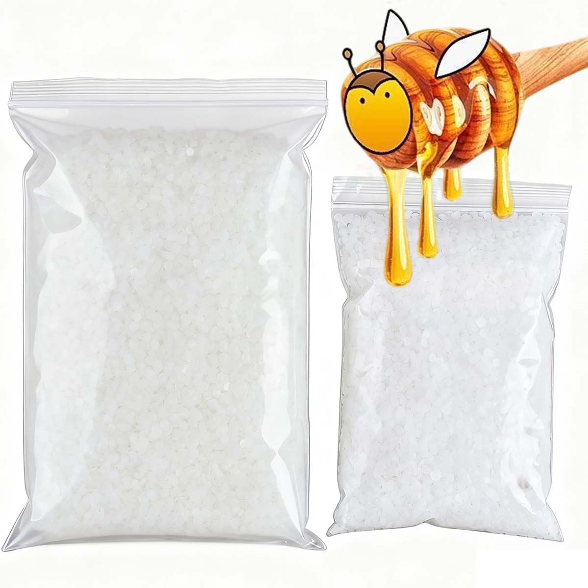 Candle Supplies To Make Candles - 200 جرام-1000 جرام شمع العسل الأبيض