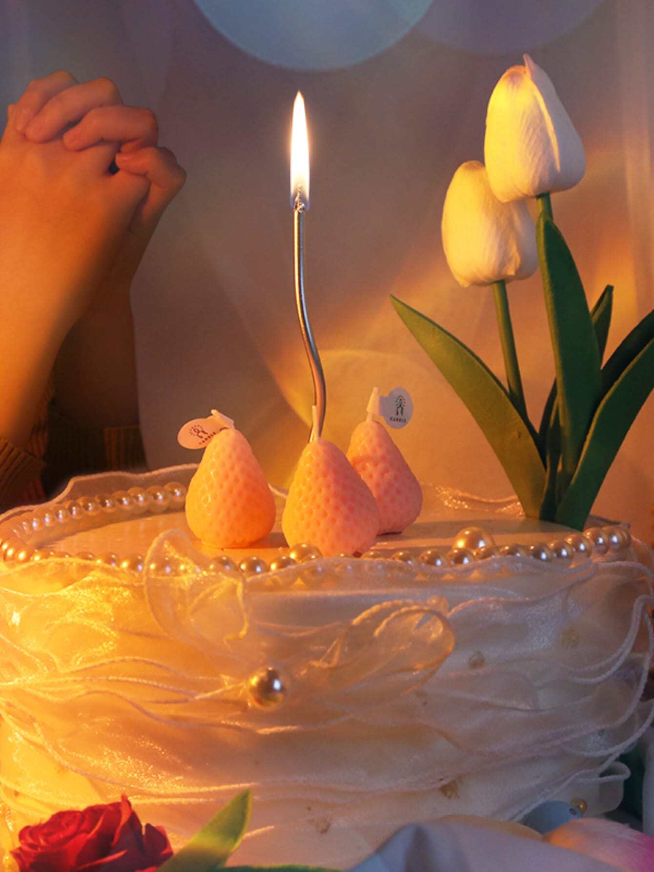 6 قطع/علبة شموع عيد ميلاد منحن - مراجعة Candle Supply وسعره