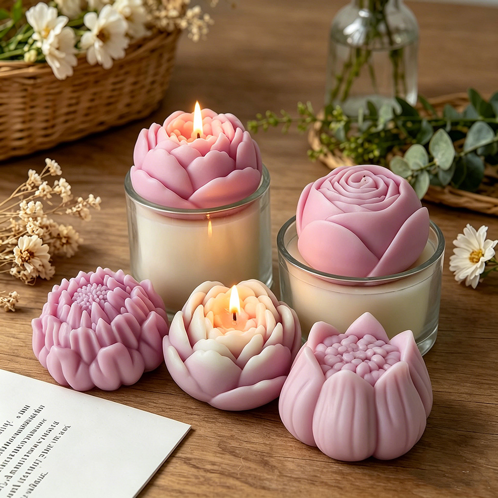قالب سيليكون ثلاثي الأبعاد على - مراجعة Candle Supplies Storage وسعره