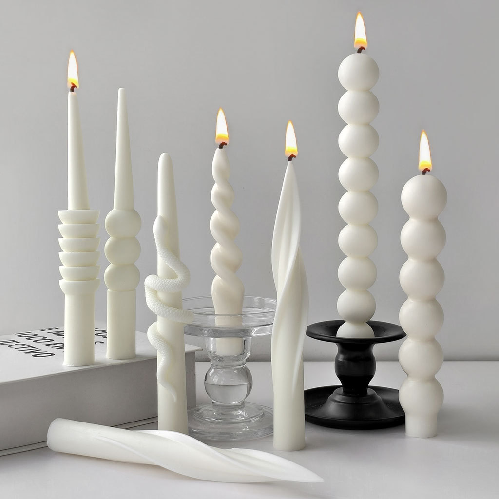 قالب شمع قضيب طويل هندسي مصنوع - مراجعة Candle Supplies Shop وسعره