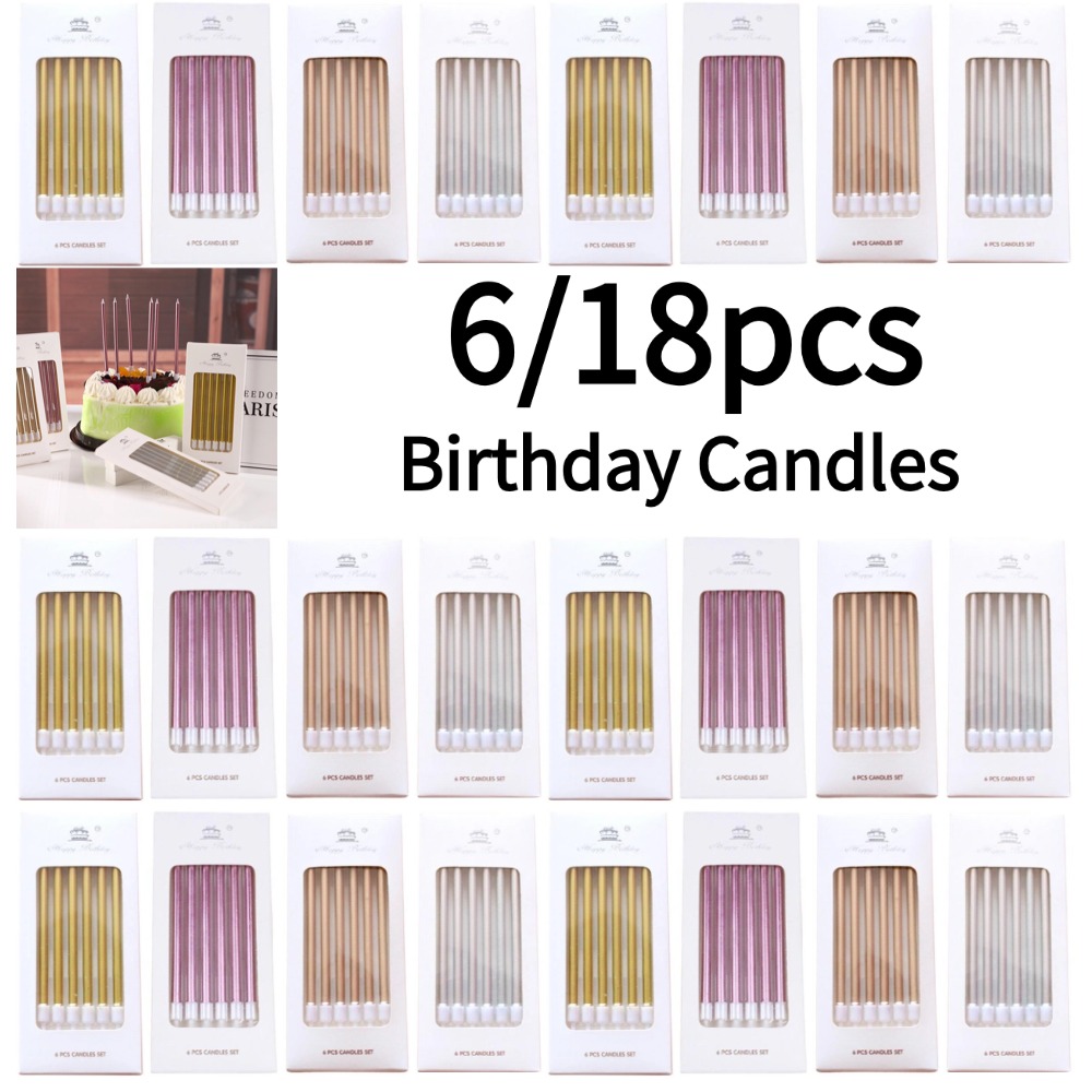 6/18 قطعة شموع عيد ميلاد معدني - مراجعة Candle Supply وسعره