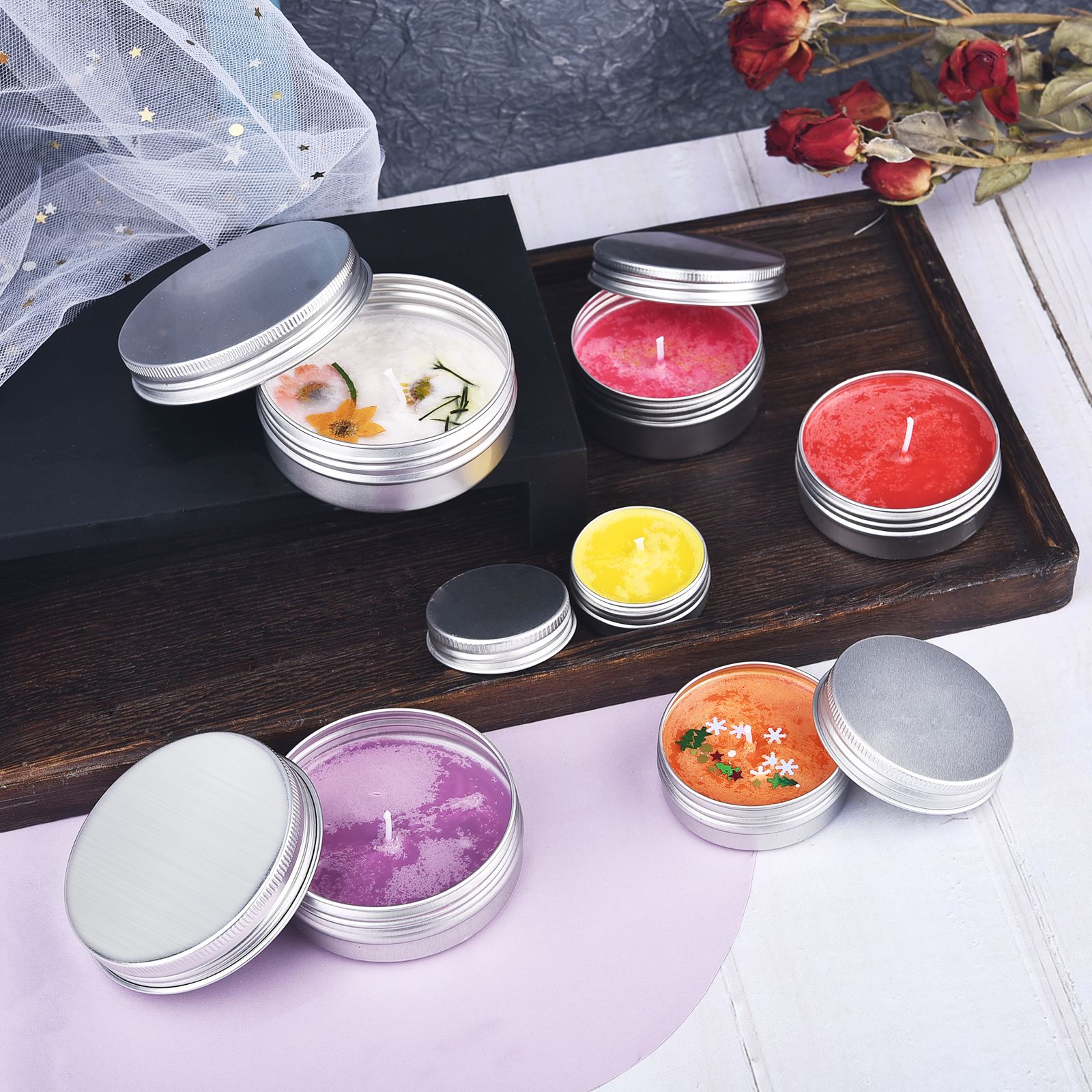 2g صبغ الألوان من الشمع شمعة ا - مراجعة Candle Supplies To Make Candles وسعره