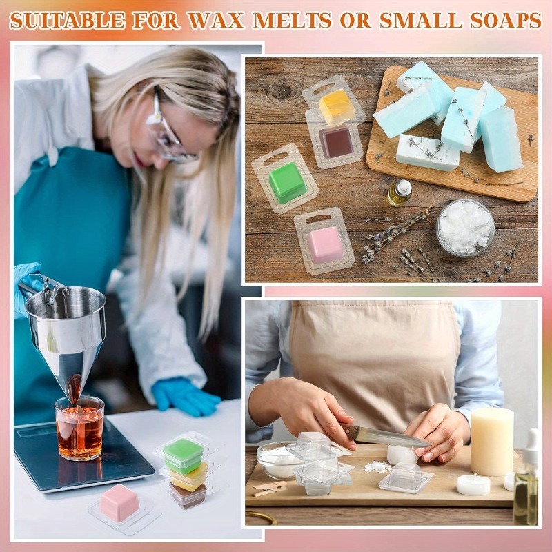 20/50 قطعة قوالب تذوب الشمع ال - مراجعة Candle Supplies Storage وسعره