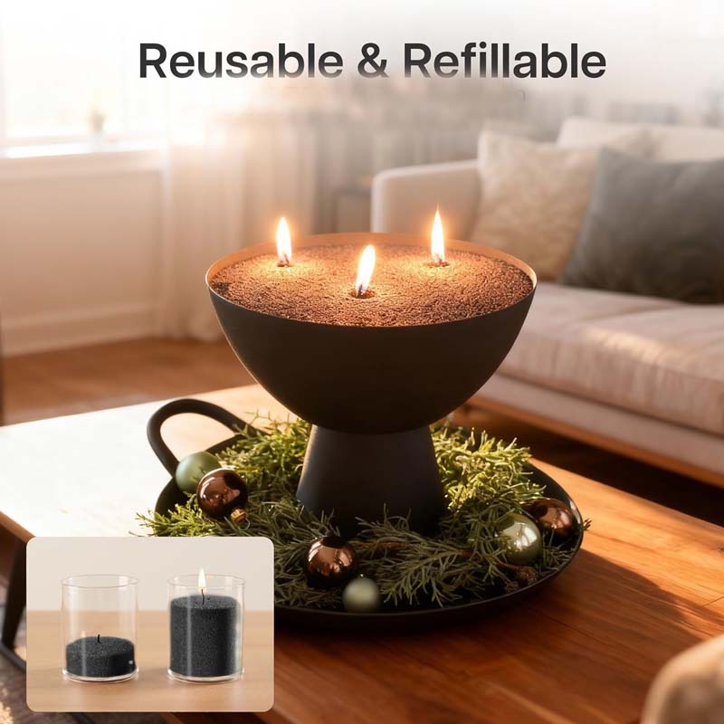 رمل شمع أسود مع فتيل، 200 جرام - مراجعة Candle Supplies Storage وسعره